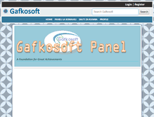 Tablet Screenshot of gafkosoft.com